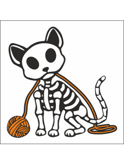 Halloweenowy Kot